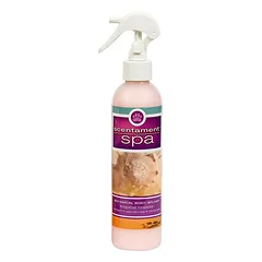 Best Shot Scentament Spa Tropical Breeze Purškiklis - antistatinis kvapnus kondicionierius, palengvinantis kailio iššukavimą, su tropinių vaisių kvapu.