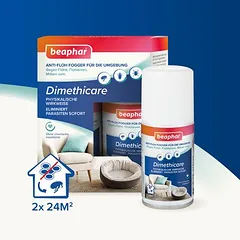 beaphar Dimethicare mini fogeris nuo blusų, 2 x 75 ml — 3 nuotrauka