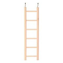 Trixie Wooden Ladder paukščių medinės kopėtėlės su 6 pakopomis, mažiems paukščiams, 28 cm