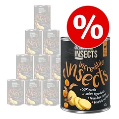 Greenwoods Insects su vabzdžiais, bulvėmis ir morkomis, drėgnas maistas šunims, Sparpaket: 24 x 375 g — 2 nuotrauka