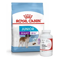 ROYAL CANIN Giant Junior 15 kg sausas ėdalas šuniukams nuo 8 iki 18/24 mėn. amžiaus, milžiniškų veislių