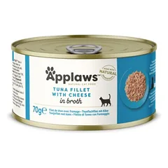 Applaws Tuna Fillet With Cheese drėgnas maistas suaugusioms katėms, 156 g