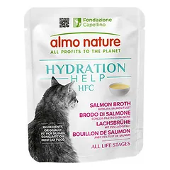 Almo Nature HFC Hydration Help Salmon Broth with Salmon Fillet 50 g