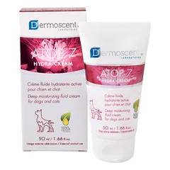 Dermosent ATOP 7 odą drėkinantis kremas šunims ir katėms 50ml
