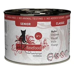 catz finefood Senior 6 x 200 g, drėgnas maistas katėms, 200 - 399 g — 3 nuotrauka