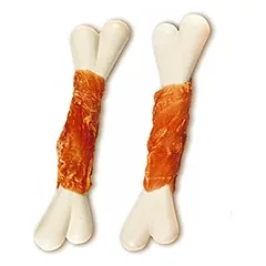 Truly Calcium Bones skanėstai šunims su vištiena, 5×90 g — 2 nuotrauka