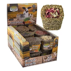 Nature Land BRUNCH Grain-free bowls 75g natūralus skanėstas graužikams