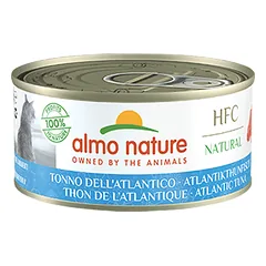Almo Nature HFC Natural Atlantic Tuna konservai suaugusioms katėms, 150 g