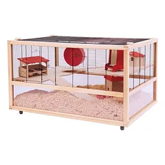 skyline Hoppelgarden 100 narvas triušiams, L 100 x B 71 x H 60 — 2 nuotrauka
