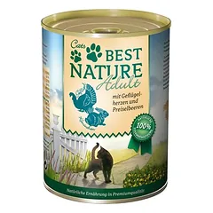 Best Nature Cat Adult drėgnas maistas katėms 6 x 400 g — 4 nuotrauka