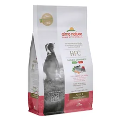 Almo Nature HFC Dog M-L Adult with Salmon sausas maistas suaugusiems šunims su lašiša, 1.2 kg