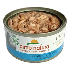 Almo Nature HFC Jelly Makrelė želė konservai suaugusiems katėms, 70 g — 2 nuotrauka