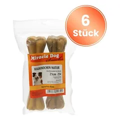 Miracle Dog Kauknochen gepresst 6 x 21cm 2St