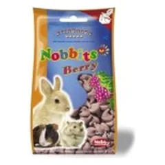 Skanėstas graužikams Nobbits Berry su uogomis, 75 g