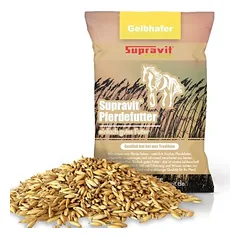 Supravit Hafer ganz - Natürlicher Futterhafer für Geflügel, Pferde & Nager