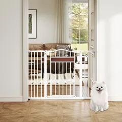 Gyvūnų varteliai 74–104 cm baltos spalvos — 3 nuotrauka