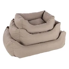 Flamingo Hundebett Valeco rechteckig taupe
