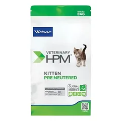 VIRBAC - Veterinärmedizinisches HPM Katzenfutter für kastrierte und vorkas