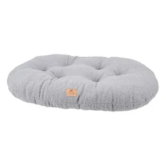 Ferplast pagalvė Relax Bouclé, pilka, 100: L 100 x B 63 x H 13 cm — 2 nuotrauka