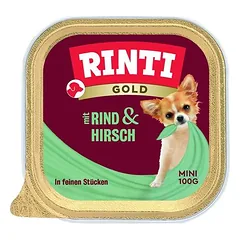 Rinti Gold mini drėgnas maistas šunims 16 x 100 g, Truthahn & Kaninchen — 5 nuotrauka