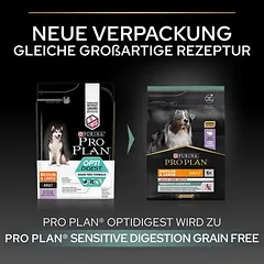 PURINA PRO PLAN Medium & Large Adult Sensitive Digestion begrūdis sausas maistas šunims — 2 nuotrauka