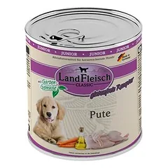 LandFleisch Classic Junior 6 x 800 g, drėgnas maistas šunims