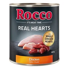 Rocco Real Hearts drėgnas maistas šunims 6 x 800 g, > 500 g — 3 nuotrauka