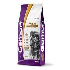 Gemon Dry Dog Maxi Adult sausas maistas didelių veislių šunims su vištiena ir ryžiais, 15 kg