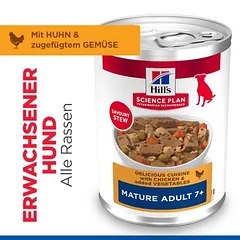 Hill's Science Plan Mature Adult Ragout mit Huhn & Gemüse