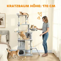 Kačių draskyklė 170 cm — 4 nuotrauka