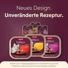 animonda vom Feinsten Senior 6 x 100 g, drėgnas maistas katėms