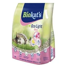 Biokat's Eco Light Fresh Cherry Blossom kraikas katėms, 5 l