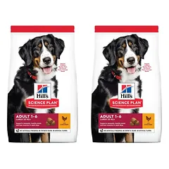 HILL'S Science Plan Canine Adult Large breed Chicken 36 kg (2x18 kg)