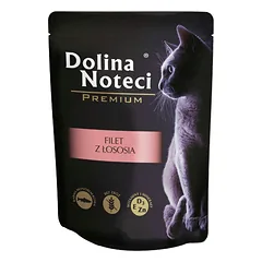 Dolina Noteci Premium lašišos filė katėms 85g