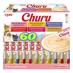 Churu kreminis skanėstas katėms,su tunu, 60 vnt.