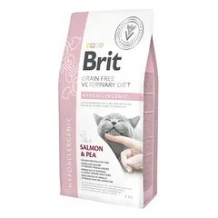 BRIT GF Veterinary Diets Hypoallergenic sausas maistas katėms 5 kg parduotuvėje 1petshop.lt
