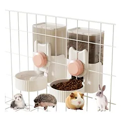 ZooVenture Futter- und Wasserspender für Kaninchen (2 Stück)