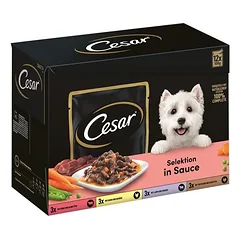 Mars Cesar PB Multipack Sauce Rind & Karotten / Huhn & Gemüse