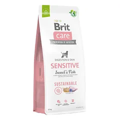Brit Care Sustainable Sensitive Insect & Fish sausas maistas šunims