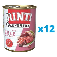 RINTI Kennerfleisch Veal veršiena12 x 400 g