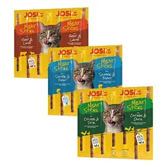 JOSERA JosiCat mėsos lazdelės Mišrių skonių 3x35g