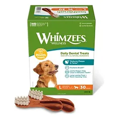 Whimzees by Wellness Monthly Toothbrush Box, skanėstai šunims — 5 nuotrauka
