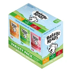 Barking Heads Variety Pack drėgnas maistas šunims