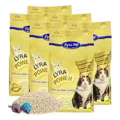 Lyra Pet® Tofu Katzenstreu klumpend