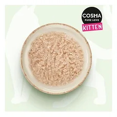 Cosma Original Kitten drėgnas maistas kačiukams 6 x 85 g — 5 nuotrauka