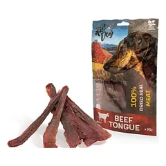 KIDDOG jautienos liežuvis plonom juostelėm 50g