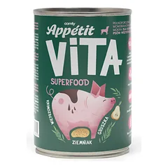 COMFY APPETIT VITA Superfood Pork 400g monoproteinų ėdalas šunims
