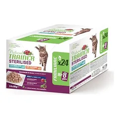 Natural Trainer Adult Sterilised drėgnas maistas katėms — 4 nuotrauka