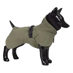 PAIKKA Hunde Winter-Jacke reflektierend "Visibility" grün
