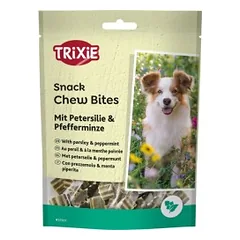 Trixie kramtomieji skamėstai šunims Denta Fun Chew Bites, petražolės/pipirmėtės, 150 g